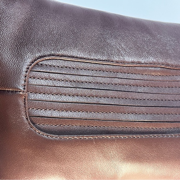 Saks Fifth Avenue Tayna Brownie leather upper On Ankle Boots NWT Size 9 - Picture 11 of 15